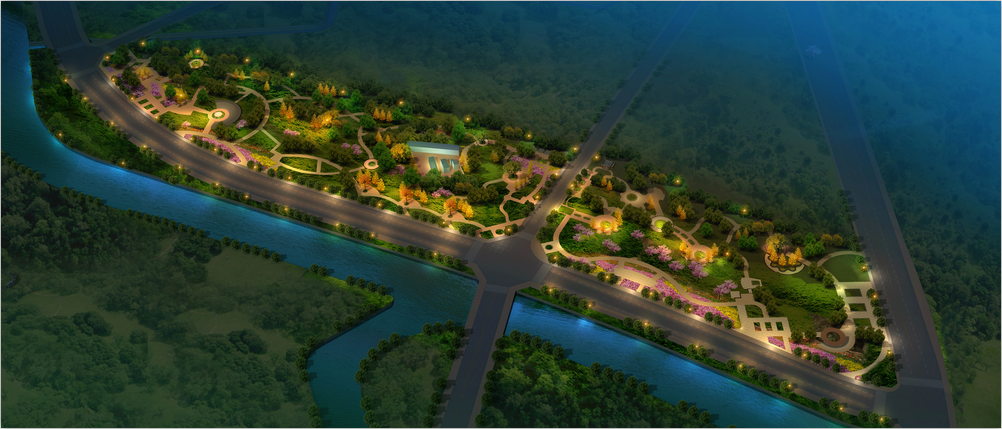 沙河工程配置地金牛新橋公園建設工程